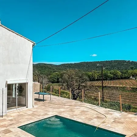 With Private Pool & Air Conditioning Near St-tropez * קוגולין